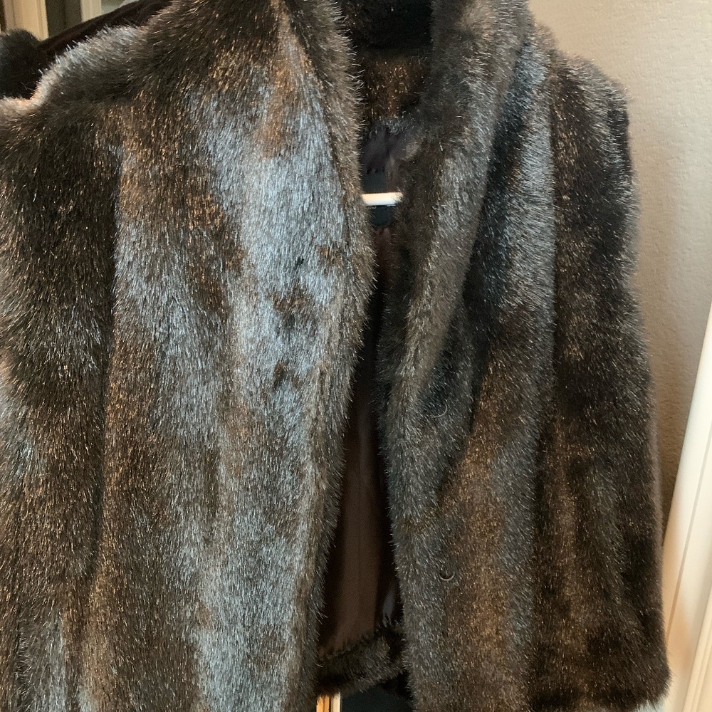 faux fur vest
